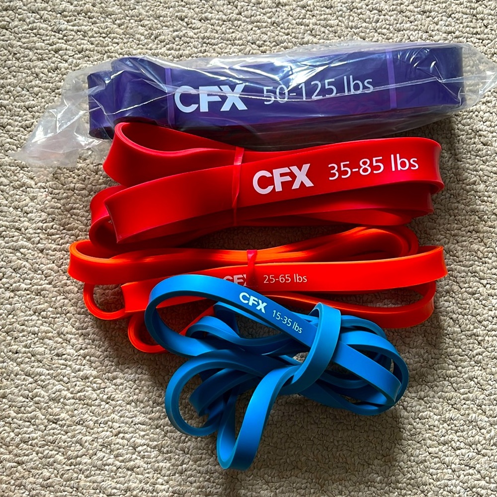 Exercise bands - various weights